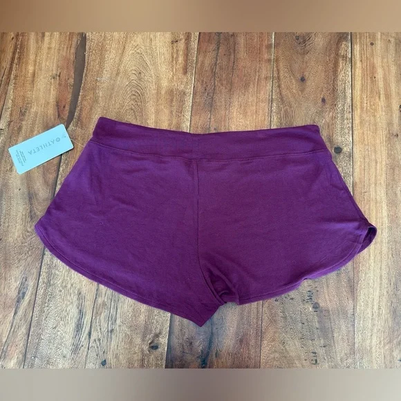 ☀️ New! ATHLETA Well Rested Rib Sleep Short size Large - Picture 7 of 8